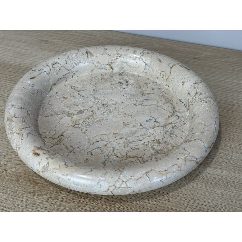 Threshold Studio Mcgee 2021 Round Marble Dish Tray Home Decor